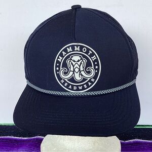Mammoth Headwear Rope SnapBack Hat for Large Heads